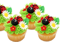 Cupcakes de printemps