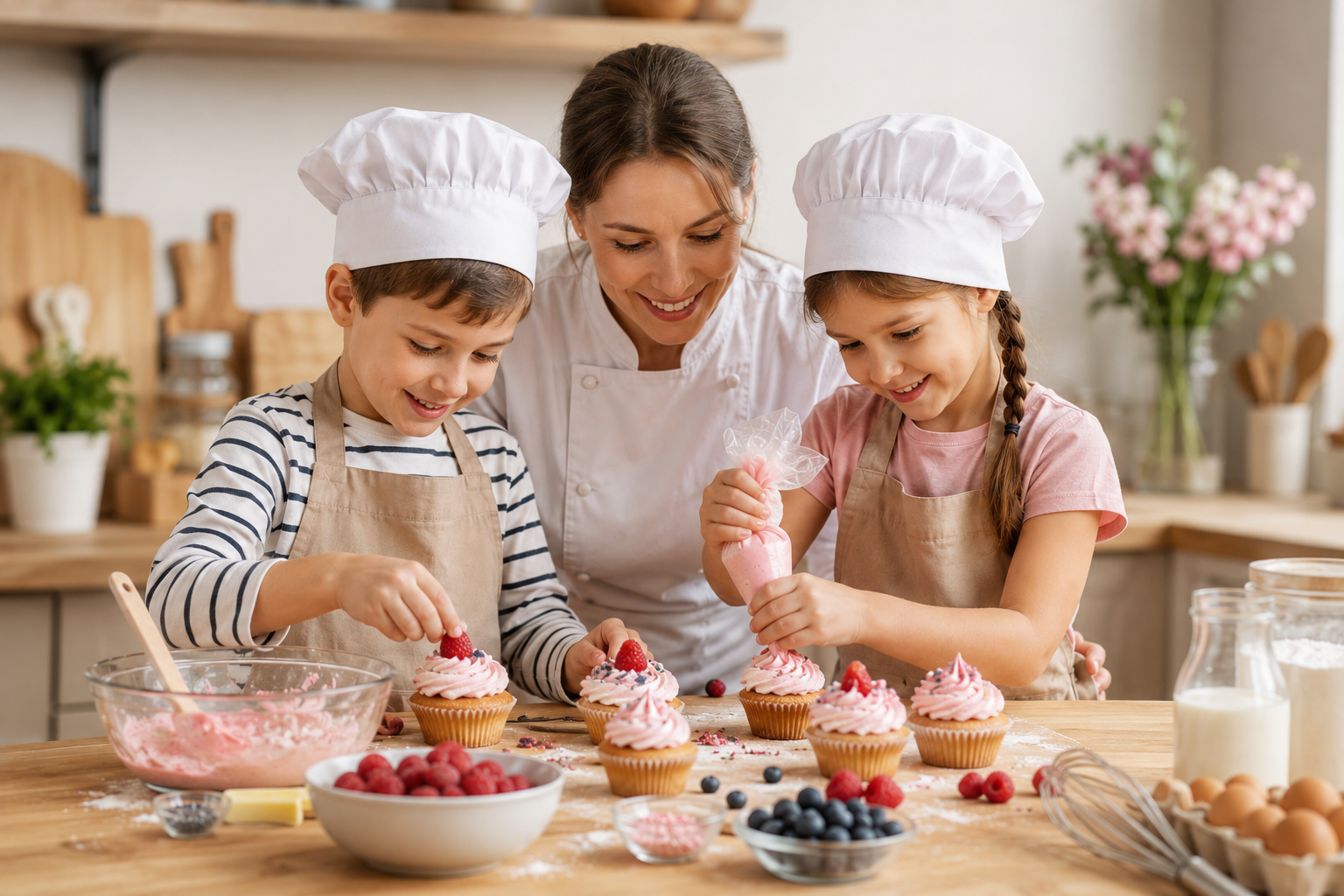 Bon cadeau atelier pâtisserie enfant