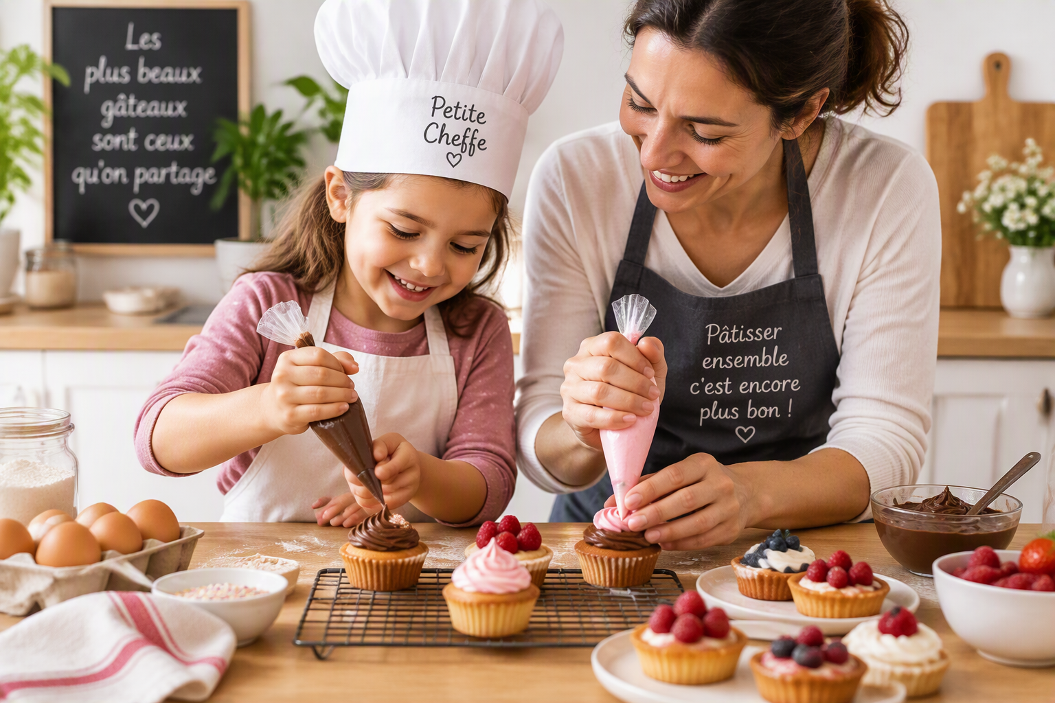 Bon cadeau atelier cuisine duo adulte enfant